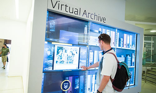 Virtual archive at Manchester Central Library