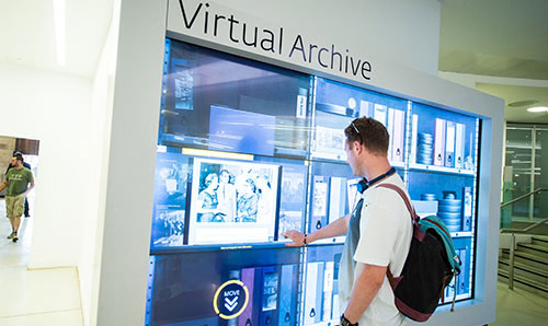 Virtual archive at Manchester Central Library
